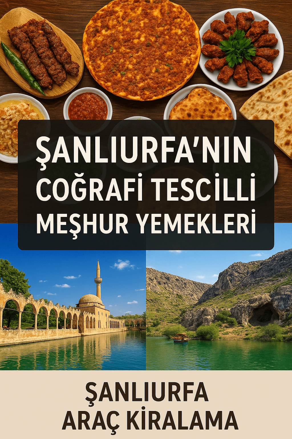 Şanlıurfa’nın Coğrafi Tescilli Meşhur Yemekleri ve Doğal Güzellikleri